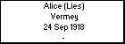 Alice (Lies) Vermey