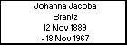 Johanna Jacoba Brantz