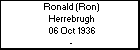 Ronald (Ron) Herrebrugh