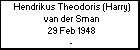 Hendrikus Theodoris (Harry) van der Sman