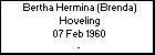 Bertha Hermina (Brenda) Hoveling