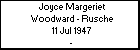 Joyce Margeriet Woodward - Rusche