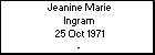 Jeanine Marie Ingram