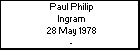 Paul Philip Ingram