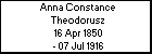 Anna Constance Theodorusz