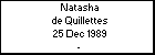 Natasha de Quillettes