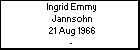 Ingrid Emmy Jannsohn