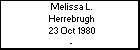 Melissa L. Herrebrugh