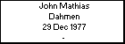 John Mathias Dahmen