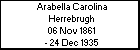 Arabella Carolina Herrebrugh