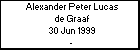 Alexander Peter Lucas de Graaf
