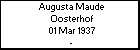Augusta Maude Oosterhof