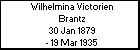 Wilhelmina Victorien Brantz