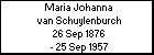 Maria Johanna van Schuylenburch
