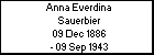 Anna Everdina Sauerbier