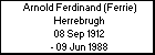 Arnold Ferdinand (Ferrie) Herrebrugh